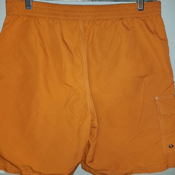 POLO Ralph Lauren Men's Swim Board Shorts Size Large Orange - Picture 8 of 10